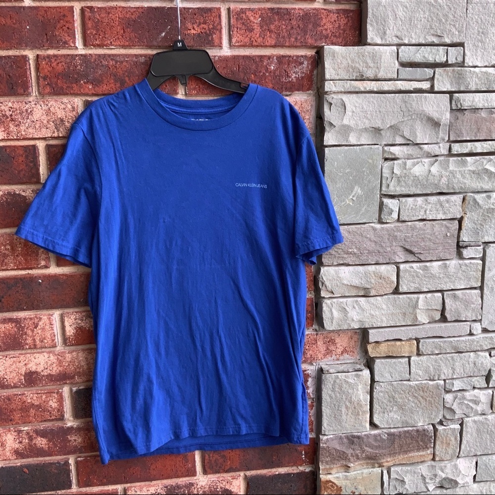 Calvin Klein Jeans Purplish Blue TShirt Men M
